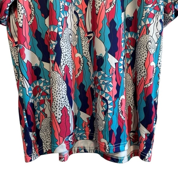 NWT Soulstar England Men's Exotic Print Top Size X-Large - Picture 5 of 11